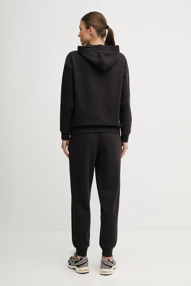 Puma Sportinis Kostiumas Moterims Loungewear Sweat Fl Juodas 689346 01