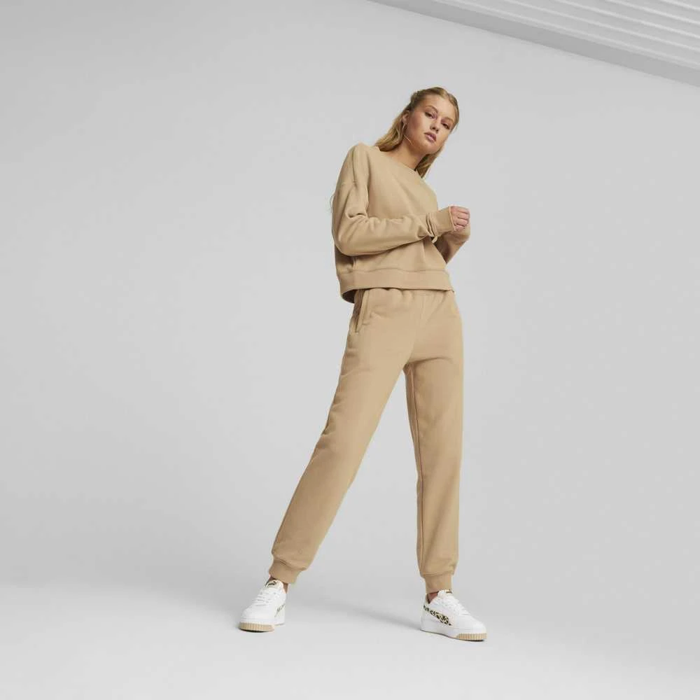 Puma Sportinis Kostiumas Moterims Loungewear Suit Brown 673702 89