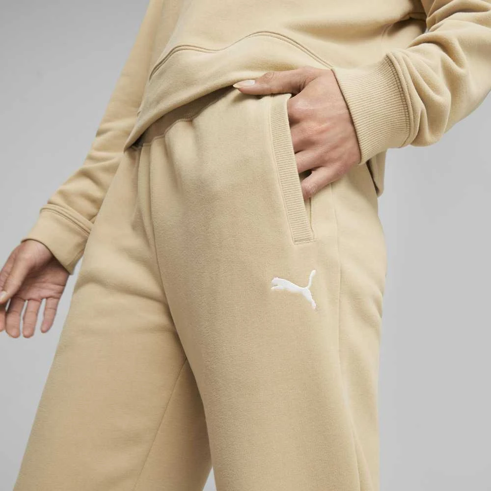 Puma Sportinis Kostiumas Moterims Loungewear Suit Kreminis 676089 84