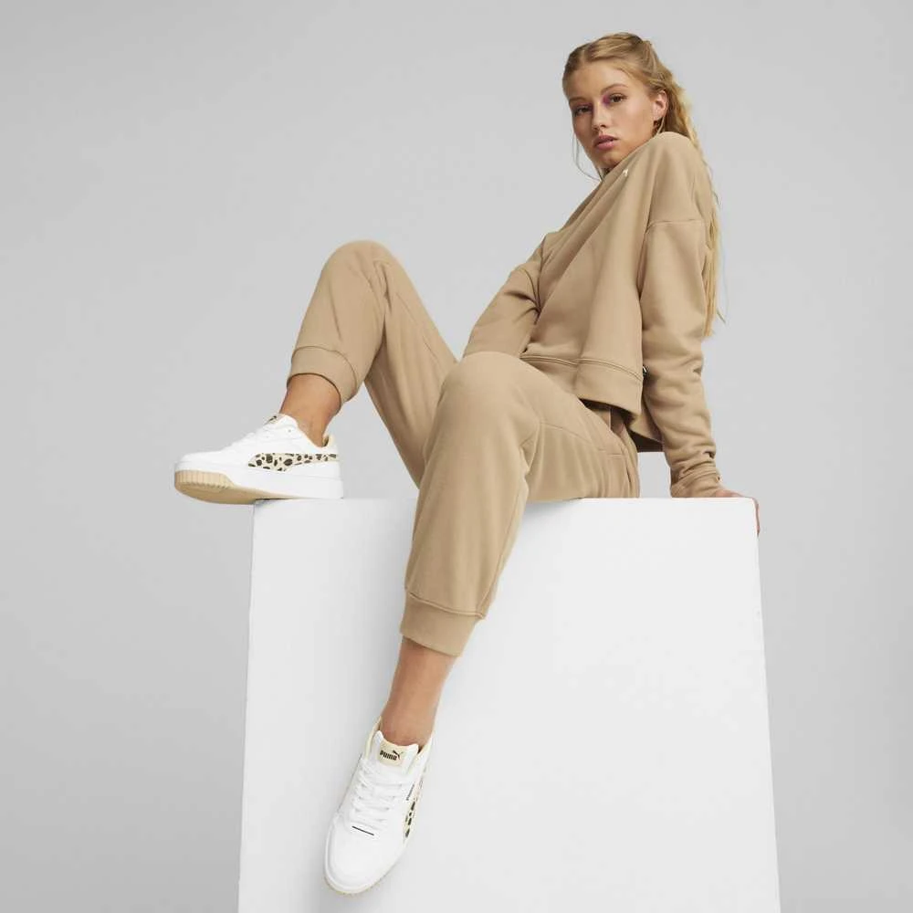Puma Sportinis Kostiumas Moterims Loungewear Suit Brown 673702 89