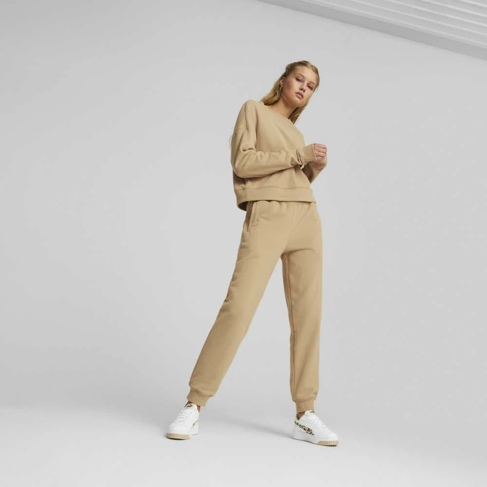 Puma Sportinis Kostiumas Moterims Loungewear Suit Brown 673702 89