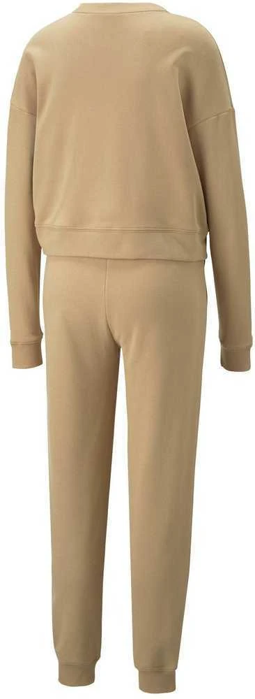 Puma Sportinis Kostiumas Moterims Loungewear Suit Brown 673702 89
