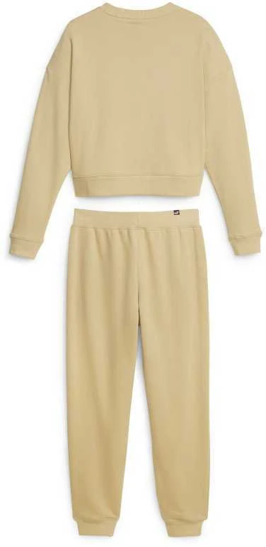 Puma Sportinis Kostiumas Moterims Loungewear Suit Kreminis 676089 84