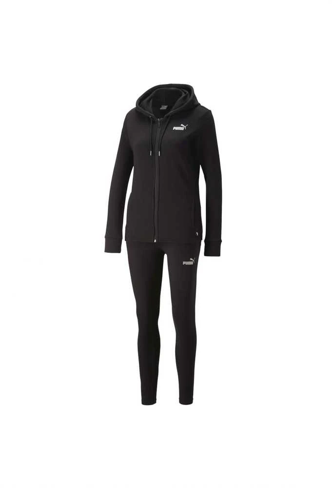 Puma Sportinis Kostiumas Moterims Metallic Tracksuit Juodas 673701 01