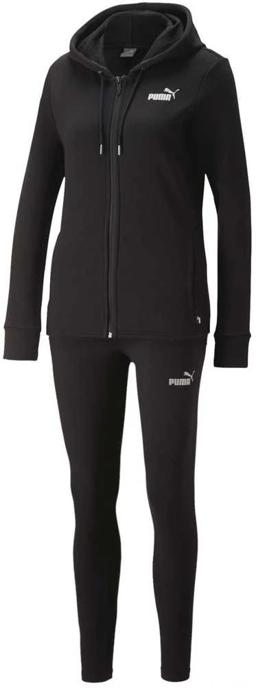 Puma Sportinis Kostiumas Moterims Metallic Tracksuit Juodas 673701 01