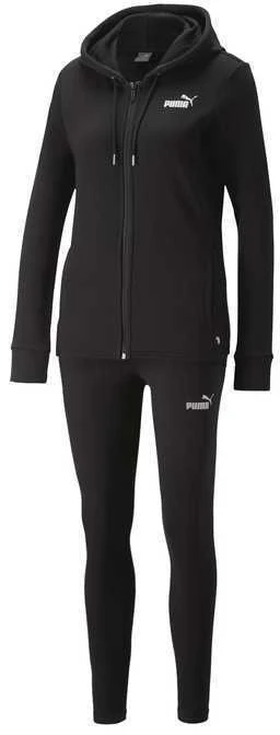 Puma Sportinis Kostiumas Moterims Metallic Tracksuit Juodas 673701 01