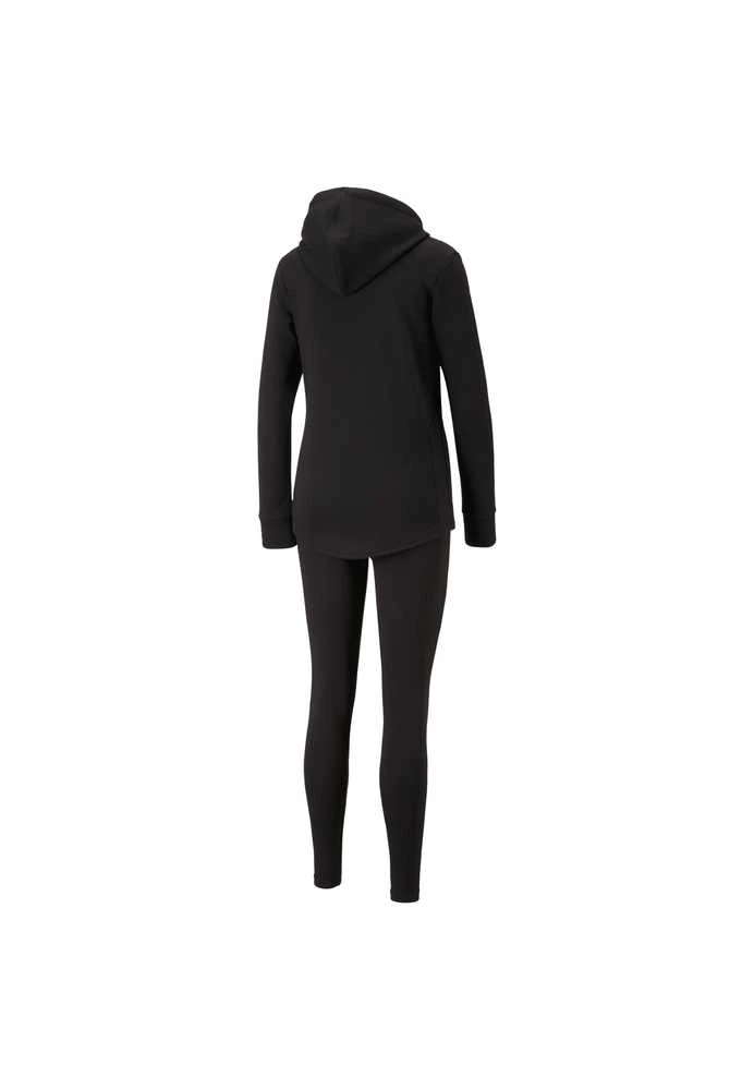 Puma Sportinis Kostiumas Moterims Metallic Tracksuit Juodas 673701 01