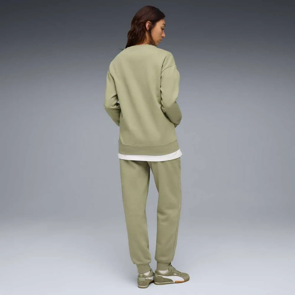 Puma Sportinis Kostiumas Moterims Sweat Suit Relaxed Fl Olive 688160 82