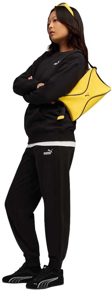 Puma Sportinis Kostiumas Moterims Sweat Suit Relaxed Fl Juodas 688160 01