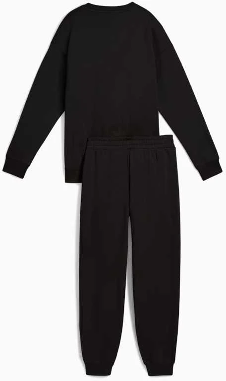Puma Sportinis Kostiumas Moterims Sweat Suit Relaxed Fl Juodas 688160 01