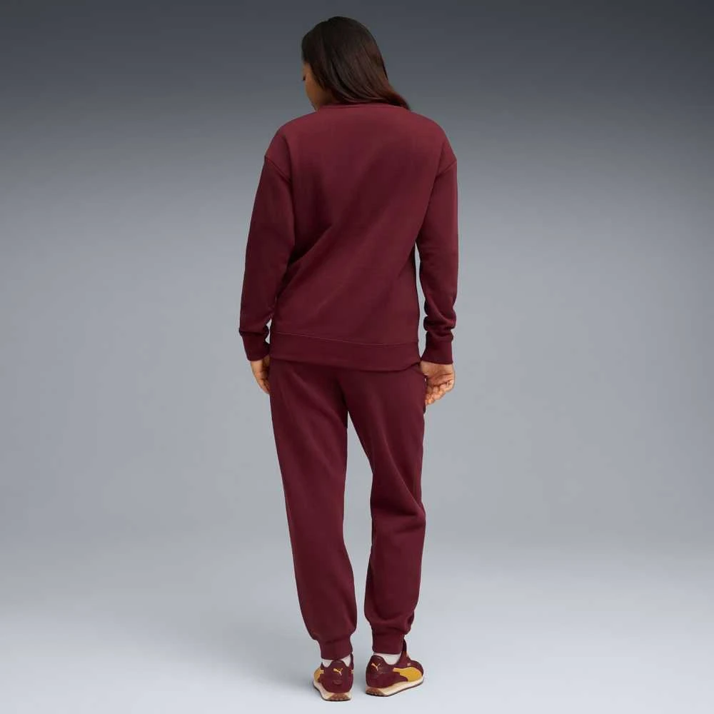 Puma Sportinis Kostiumas Moterims Sweat Suit Relaxed Fl Bordo 688160 96