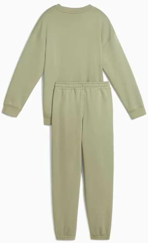 Puma Sportinis Kostiumas Paaugliams Loungewear Sweat Suit Fl Lux Army 689727 82