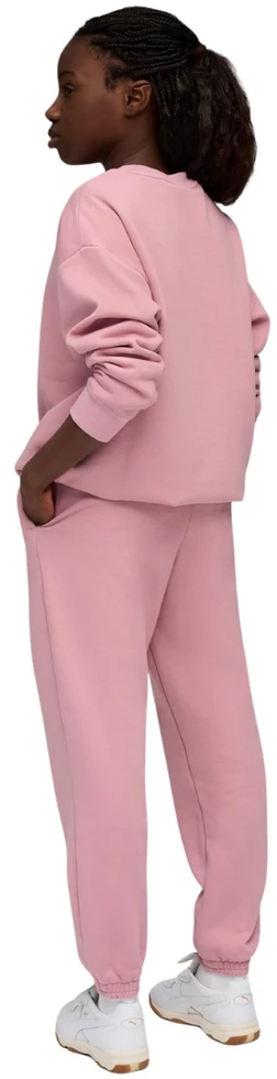 Puma Sportinis Kostiumas Paaugliams Loungewear Oversized Sweat Fl Rožinė 689727 65