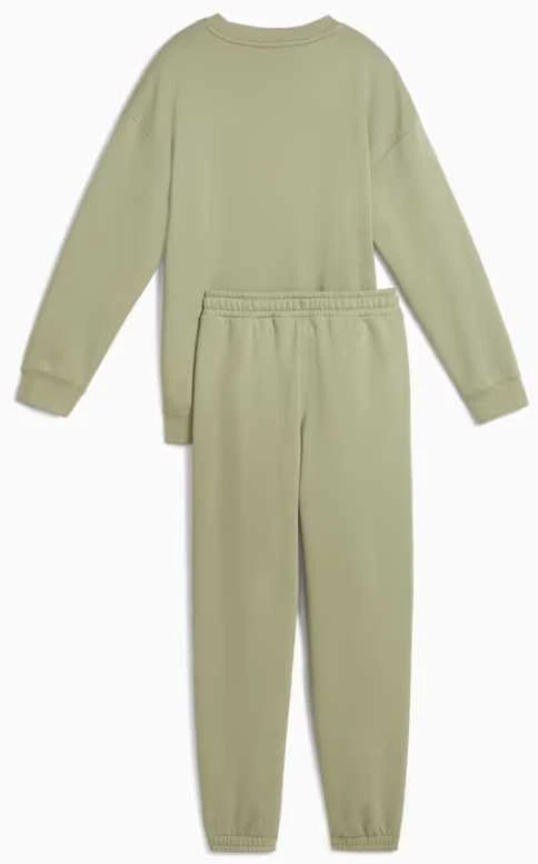 Puma Sportinis Kostiumas Paaugliams Loungewear Sweat Suit Fl Lux Army 689727 82