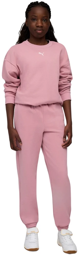 Puma Sportinis Kostiumas Paaugliams Loungewear Oversized Sweat Fl Rožinė 689727 65