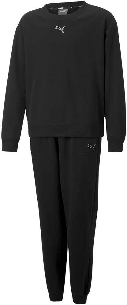 Puma Sportinis Kostiumas Paaugliams Loungewear Suit Juodas 670734 01