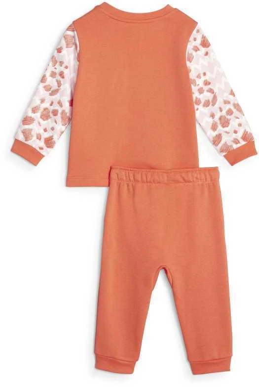 Puma Sportinis Kostiumas Vaikams Ess Mix Mtch Infants Baltas Oranžinis 676368 60