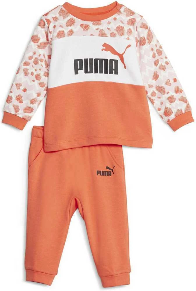 Puma Sportinis Kostiumas Vaikams Ess Mix Mtch Infants Baltas Oranžinis 676368 60