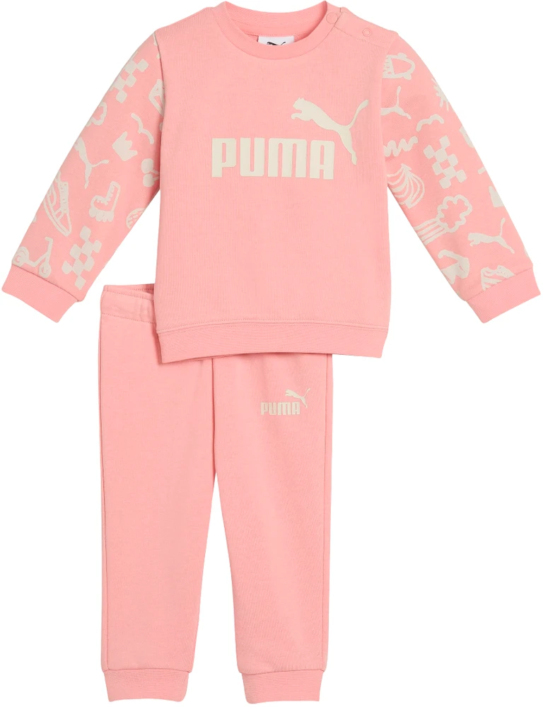 Puma Sportinis Kostiumas Vaikams Ess No. 1 Logo Sweat Suit Rožinė 686284 18