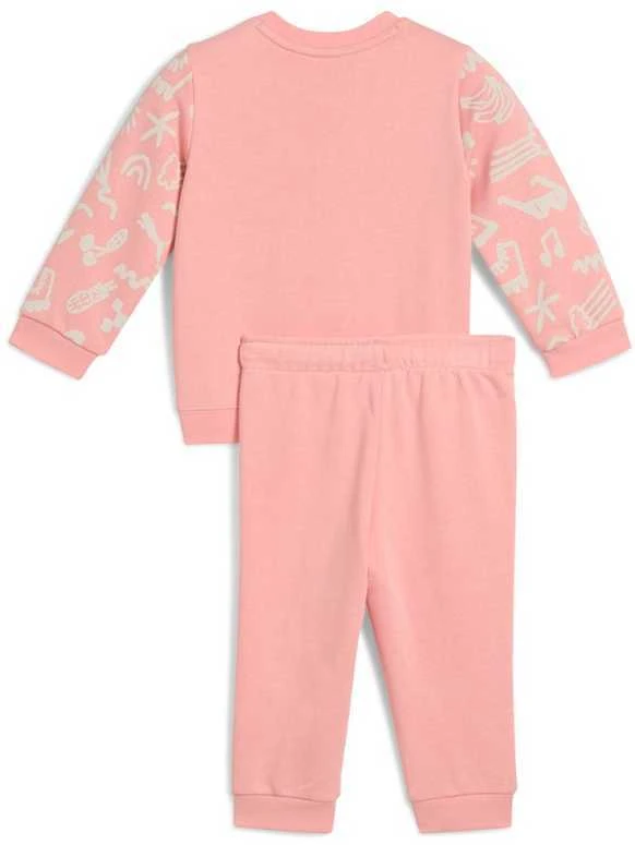 Puma Sportinis Kostiumas Vaikams Ess No. 1 Logo Sweat Suit Rožinė 686284 18