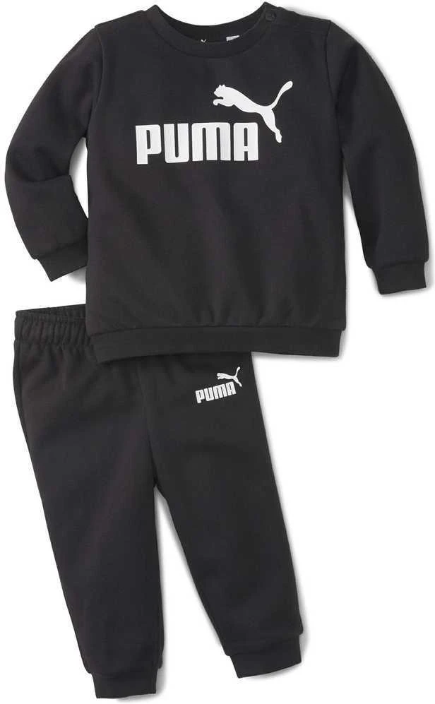 Puma Sportinis Kostiumas Vaikams Minicats Ess Crew Jooger Juodas 846141 01