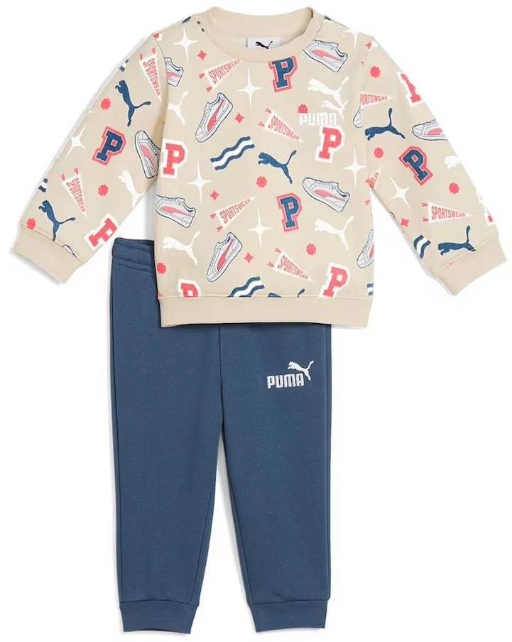 Puma Sportinis Kostiumas Vaikams Minicats Aop Fl rusvai gelsvas Mėlyna 689731 87