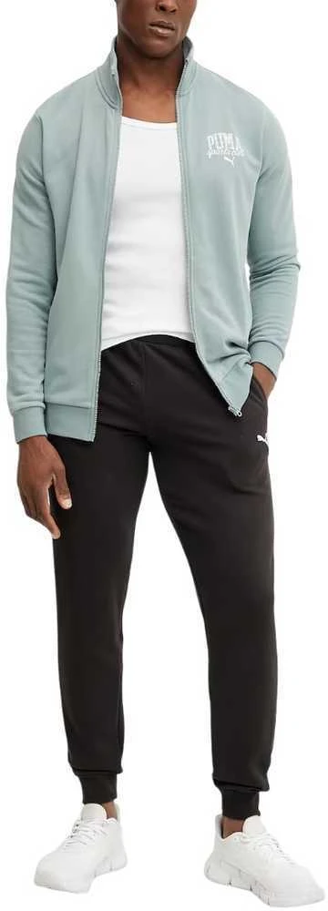 Puma Sportinis Kostiumas Vyrams Class Sweat Suit Juodas Žalias 684854 30