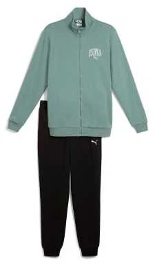 Puma Sportinis Kostiumas Vyrams Class Sweat Suit Juodas Žalias 684854 30