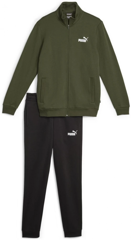 Puma Sportinis Kostiumas Vyrams Clean Sweat Suit Juodas Žalias 585841 31