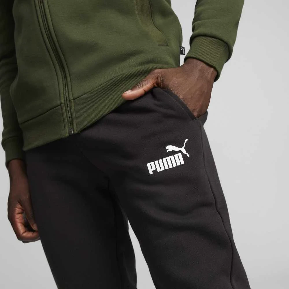 Puma Sportinis Kostiumas Vyrams Clean Sweat Suit Juodas Žalias 585841 31