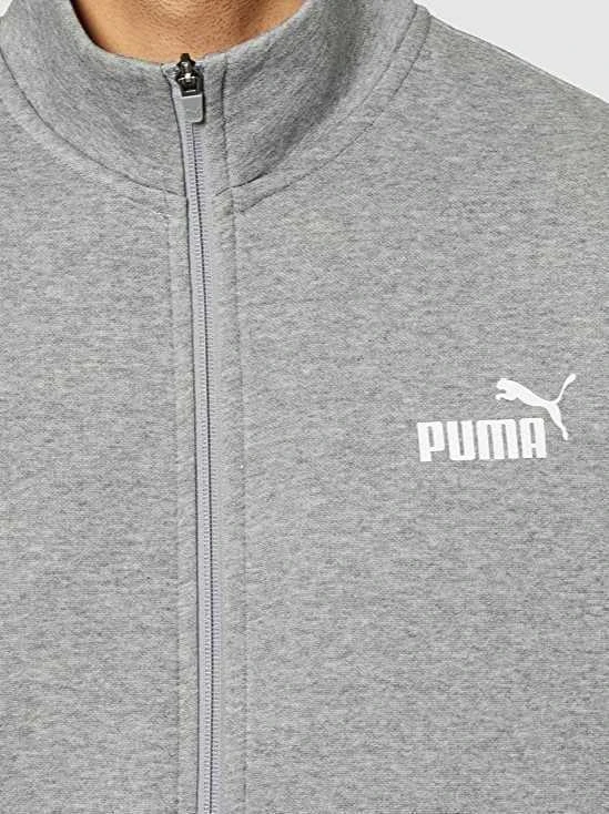 Puma Sportinis Kostiumas Vyrams Clean Sweat Suit Pilkas Juodas 585841 03