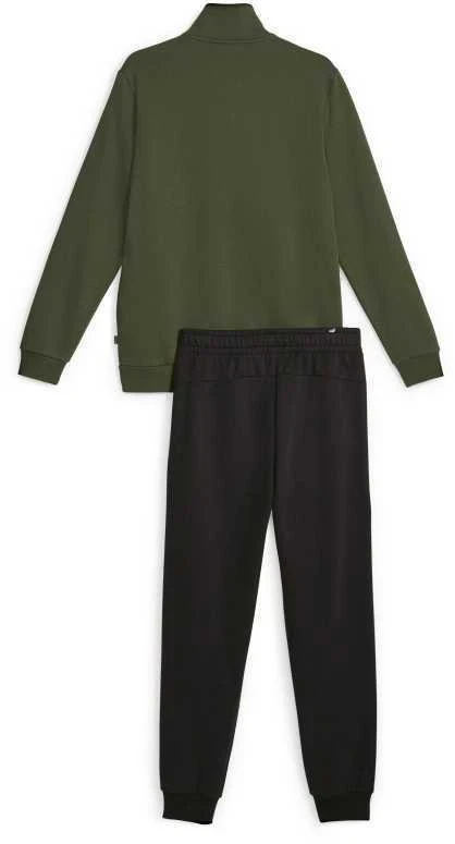 Puma Sportinis Kostiumas Vyrams Clean Sweat Suit Juodas Žalias 585841 31