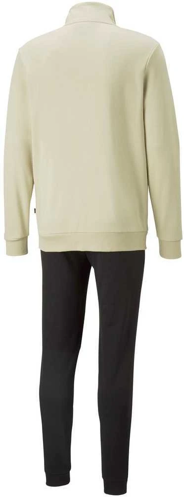 Puma Sportinis Kostiumas Vyrams Clean Sweat Suit Juodas Creamy 585840 88