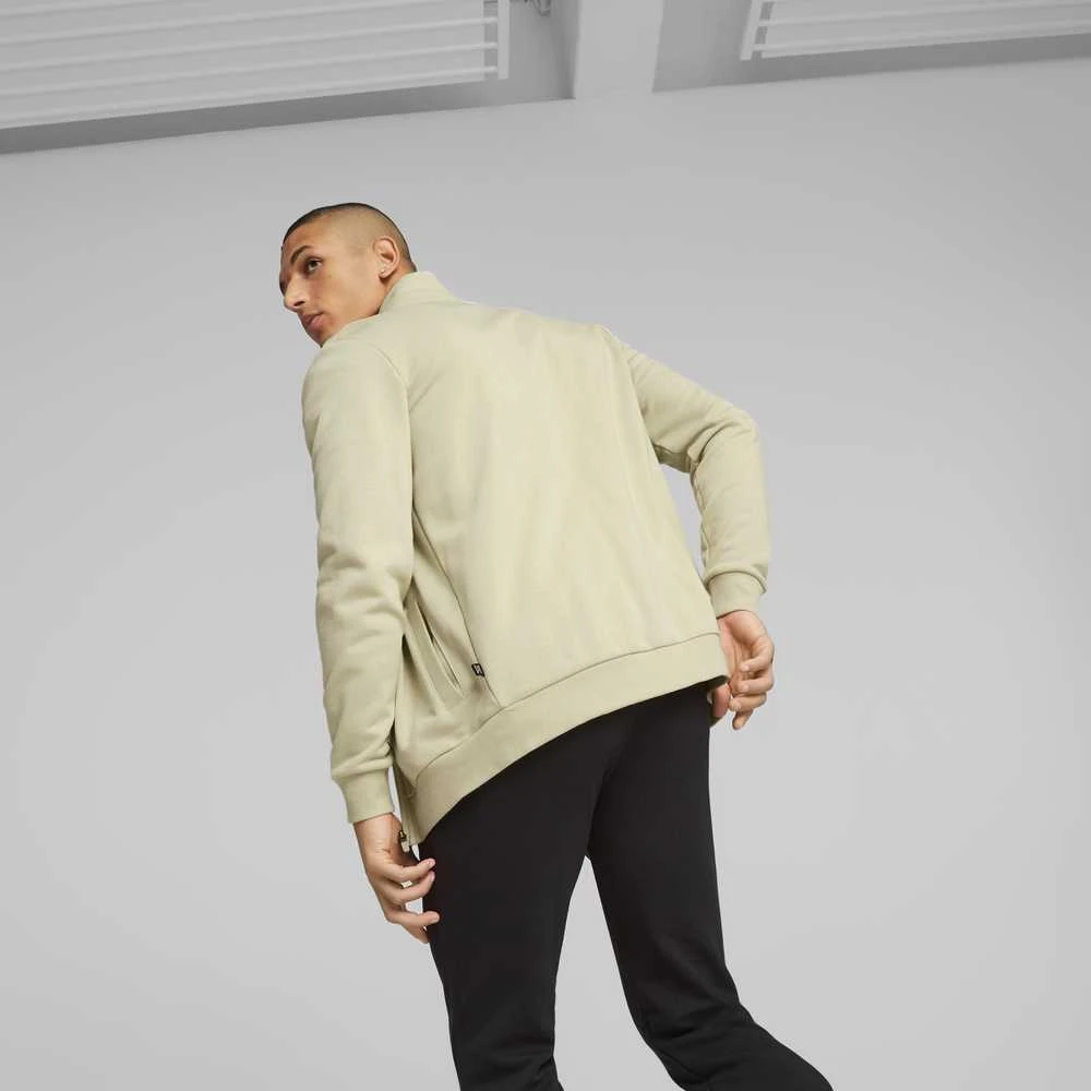 Puma Sportinis Kostiumas Vyrams Clean Sweat Suit Juodas Creamy 585840 88