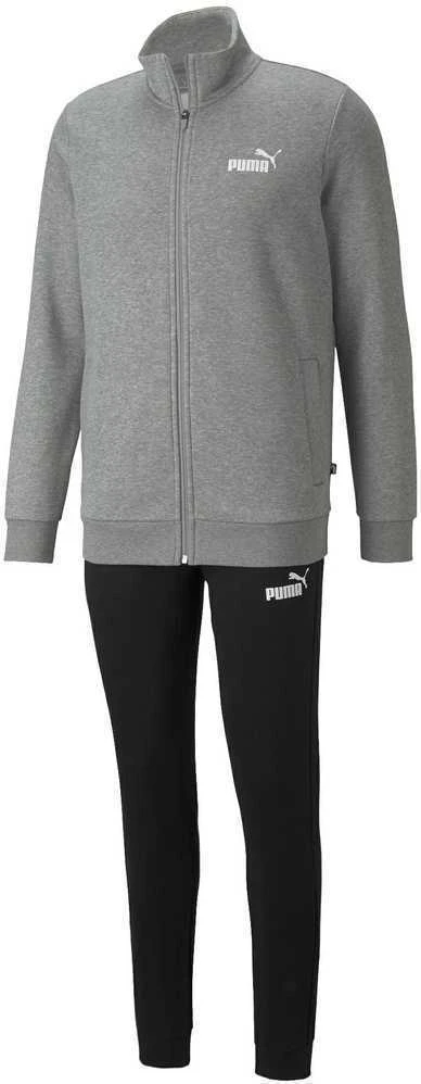 Puma Sportinis Kostiumas Vyrams Clean Sweat Suit Pilkas Juodas 585841 03