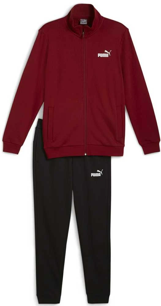Puma Sportinis Kostiumas Vyrams Clean Sweat Suit Juodas Raudona 585840 13
