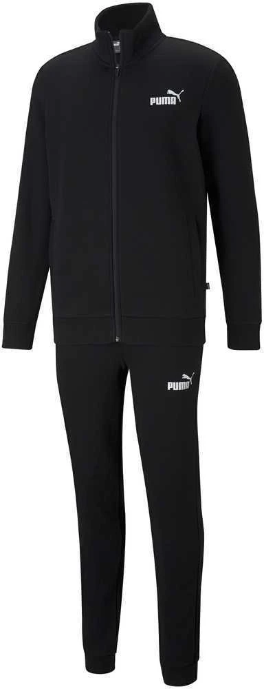 Puma Sportinis kostiumas Vyrams Clean Sweat Suit Juodas 585841 01