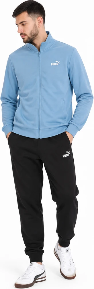 Puma Sportinis Kostiumas Vyrams Ess Sweat Suit Fl Light Mėlyna Juodas 688175 28