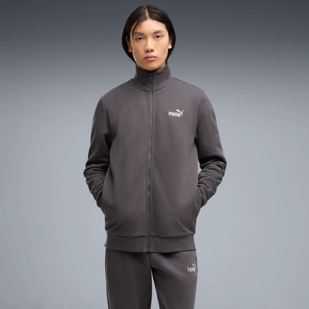 Puma Sportinis Kostiumas Vyrams Ess Sweat Suit Fl Pilkas 688175 34