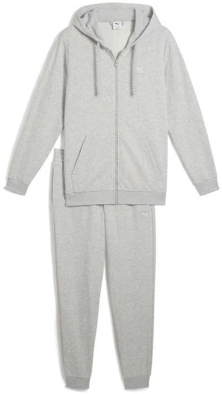 Puma Sportinis Kostiumas Vyrams Hooded Sweat Suit Tr Pilkas 684855 04