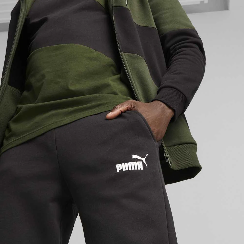 Puma Sportinis Kostiumas Vyrams Power Cat Juodas Žalias 675972 31