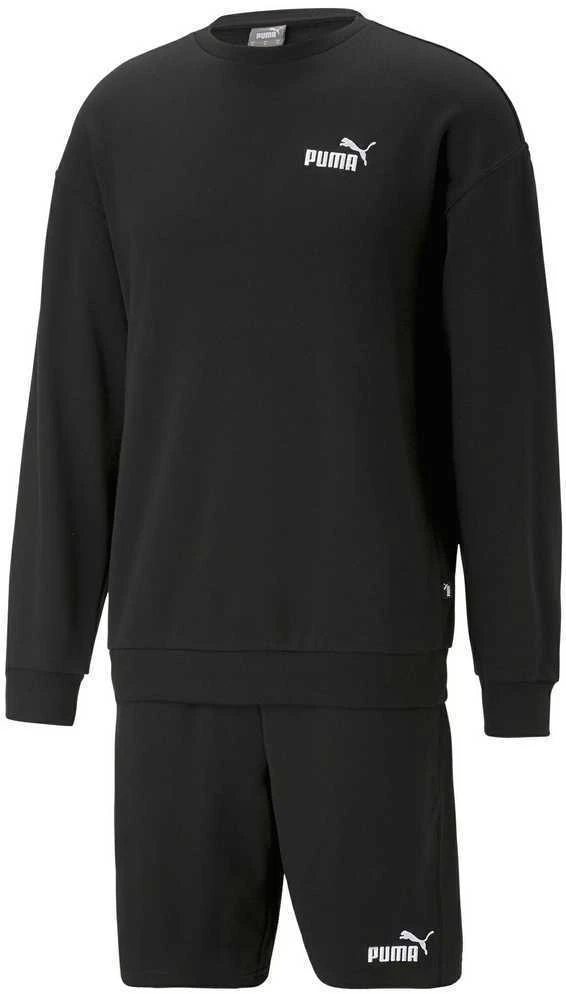 Puma Sportinis Kostiumas Vyrams Relaxed Sweat Juodas 673308 01