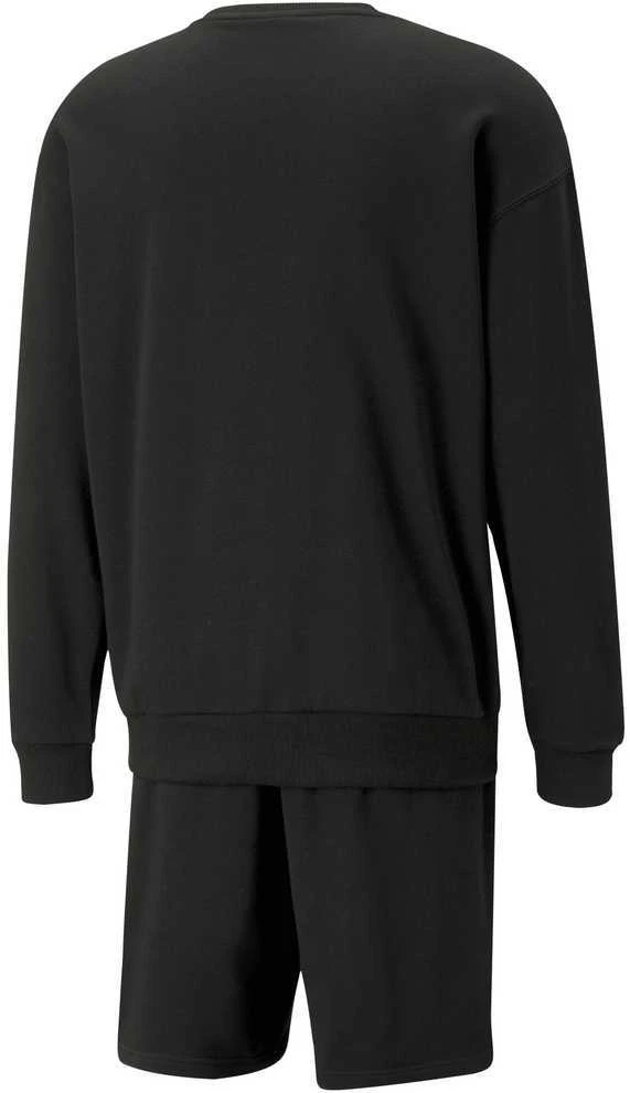 Puma Sportinis Kostiumas Vyrams Relaxed Sweat Juodas 673308 01