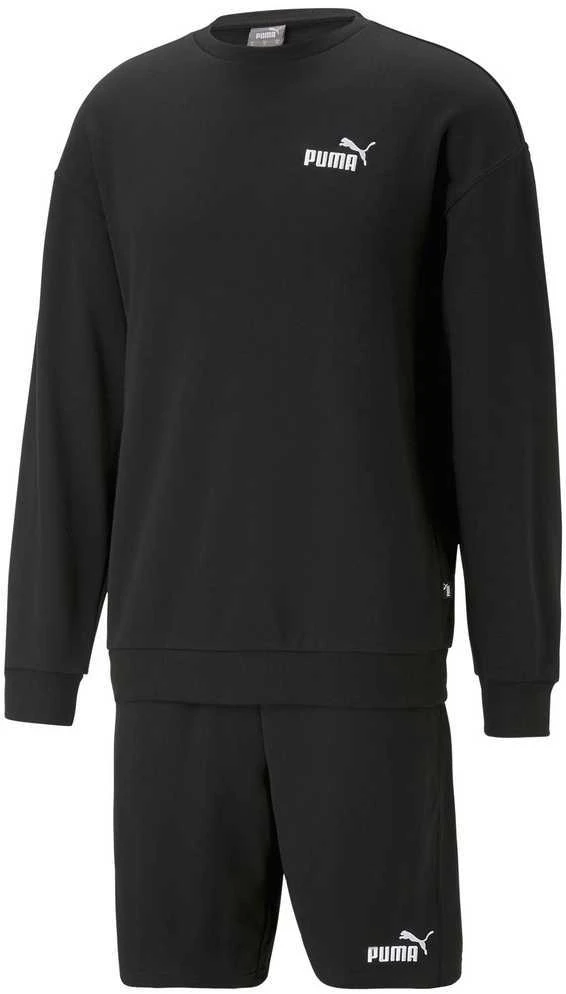 Puma Sportinis Kostiumas Vyrams Relaxed Sweat Juodas 673308 01