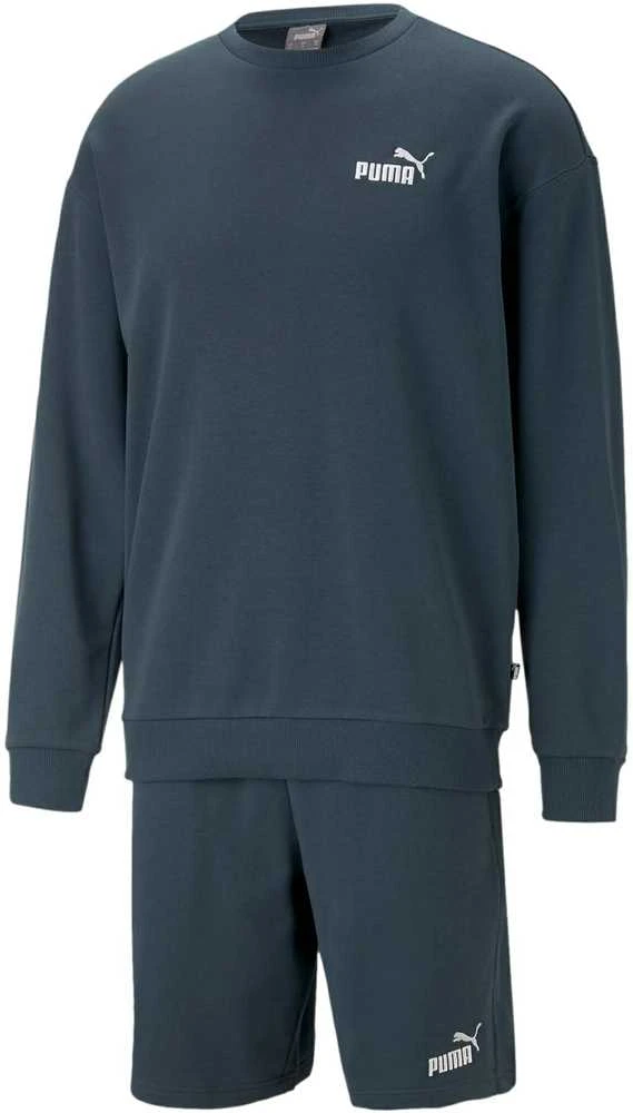 Puma Sportinis Kostiumas Vyrams Relaxed Sweat Suit Mėlyna 673308 16