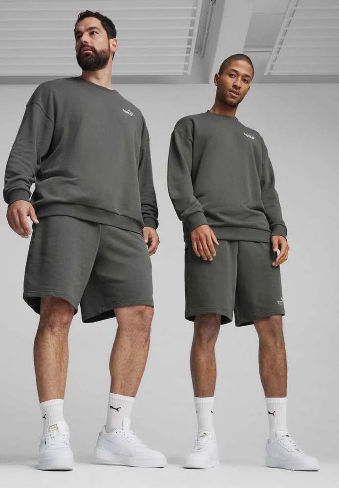Puma Sportinis Kostiumas Vyrams Relaxed Sweat Pilkas 673308 80