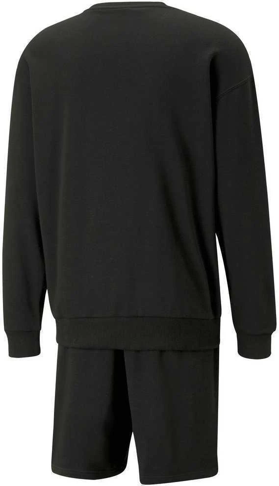 Puma Sportinis Kostiumas Vyrams Relaxed Sweat Juodas 673308 01