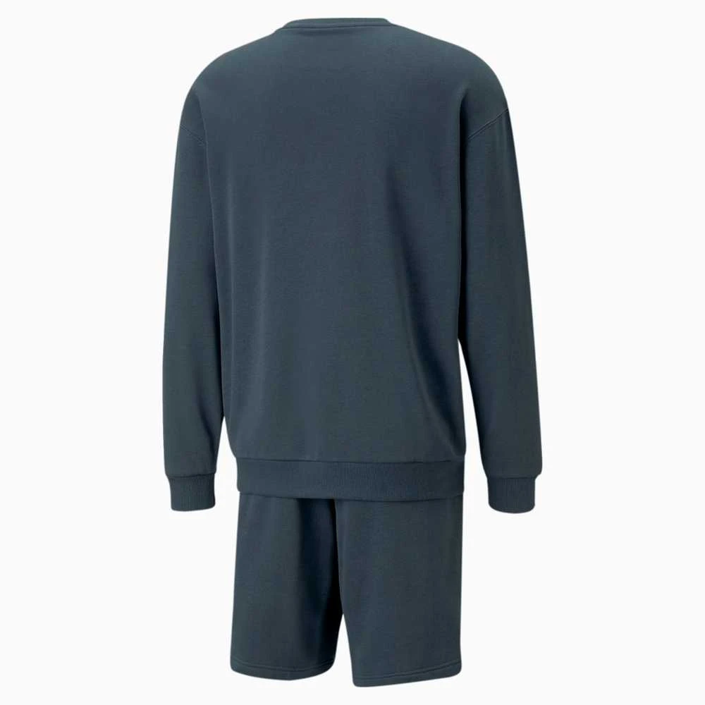 Puma Sportinis Kostiumas Vyrams Relaxed Sweat Suit Mėlyna 673308 16