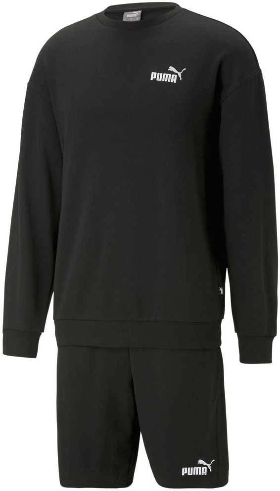 Puma Sportinis Kostiumas Vyrams Relaxed Sweat Juodas 673308 01