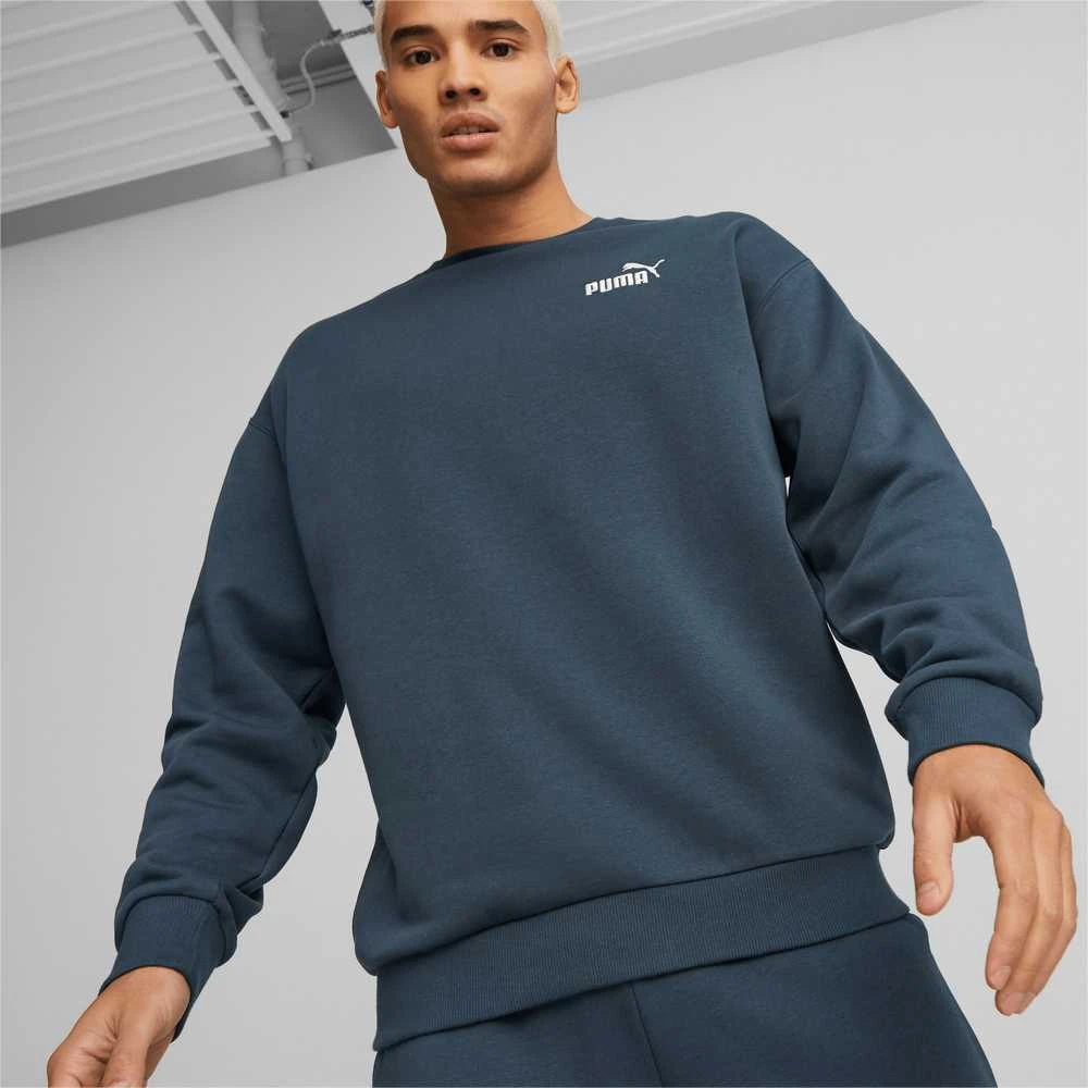 Puma Sportinis Kostiumas Vyrams Relaxed Sweat Suit Mėlyna 673308 16